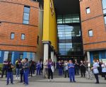 Salford Royal Hospital staff join International Workers Memorial Day